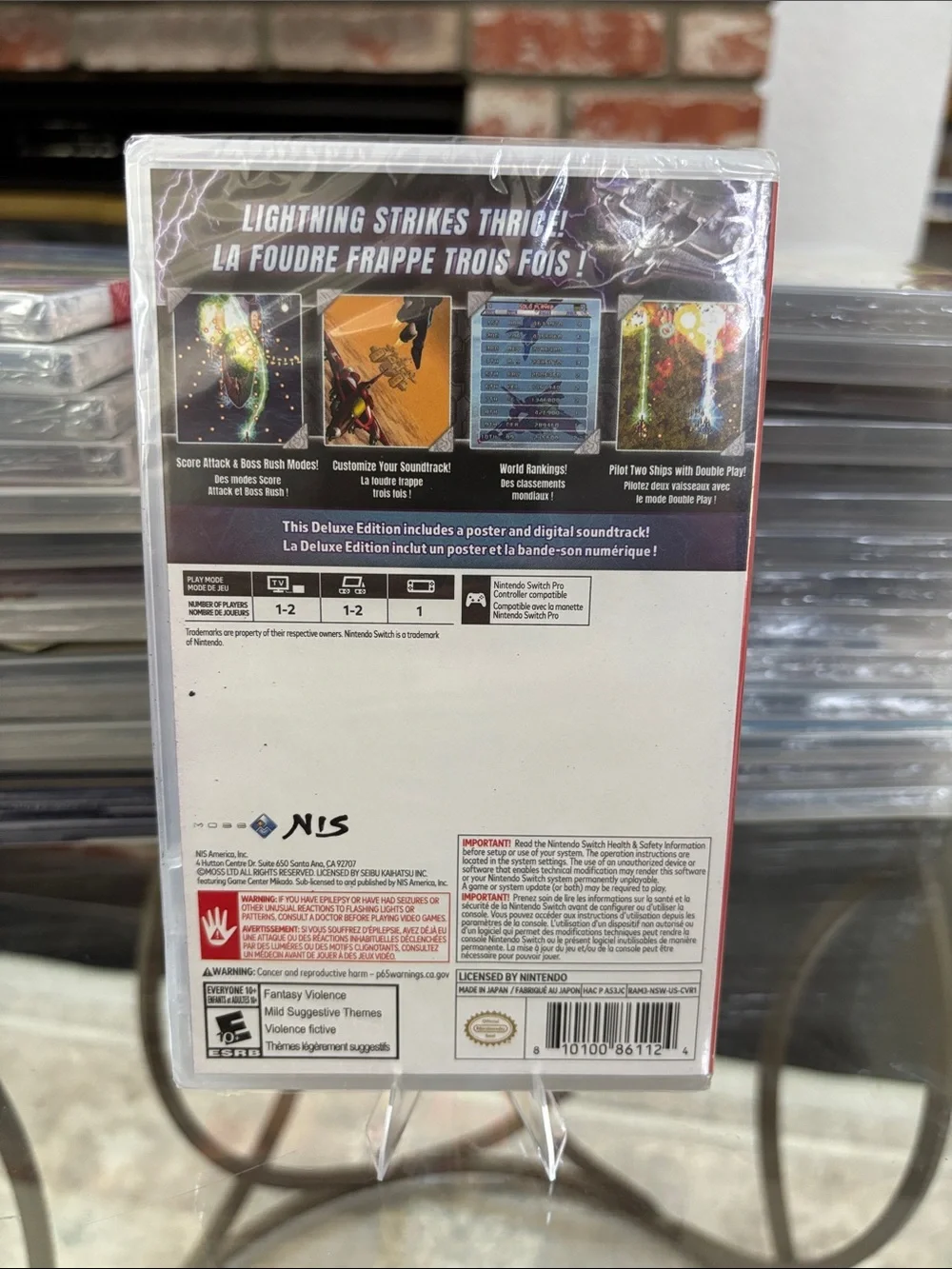 Nintendo Switch - Raiden III X Mikado Maniax Deluxe Edition Brand New Sealed